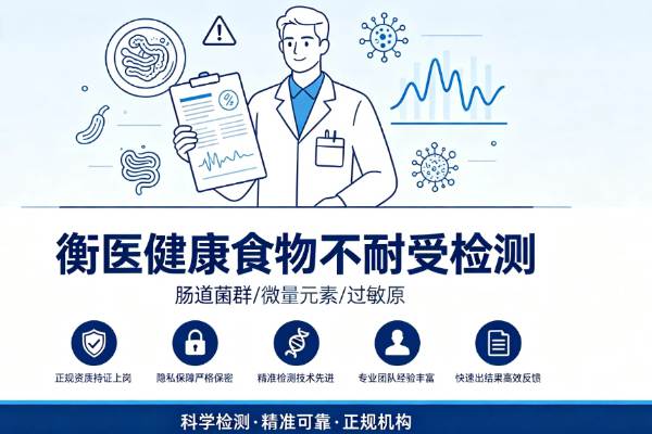2026 年资阳食物不耐受检测中心地址、费用及办理流程全整理